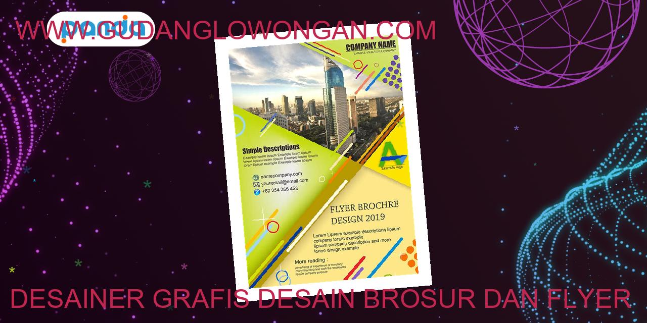 Desainer Grafis Desain Brosur dan Flyer