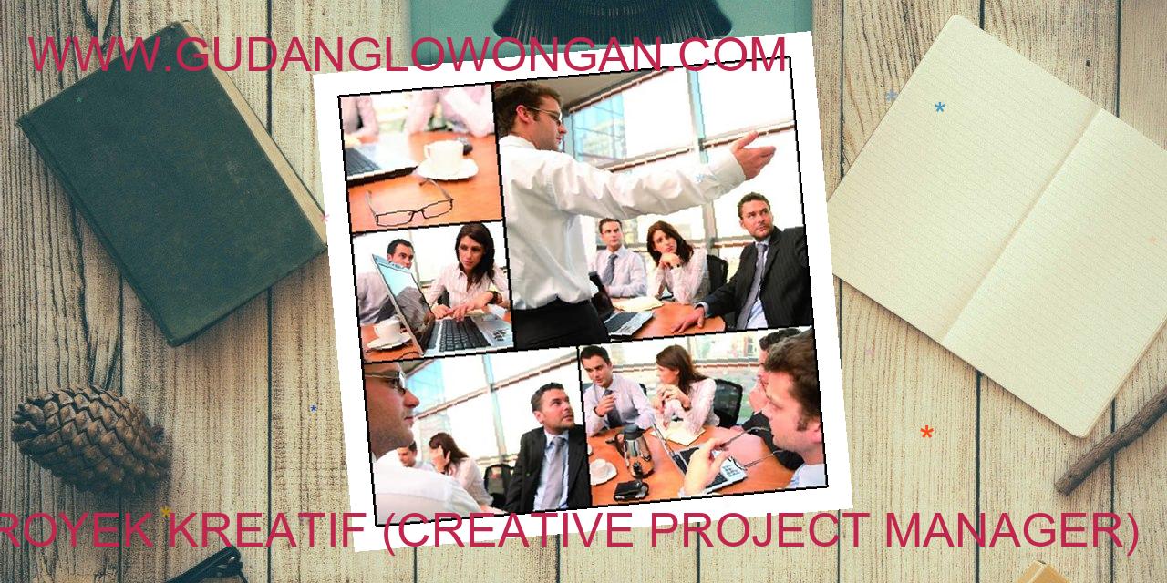 Manajer Proyek Kreatif (Creative Project Manager)