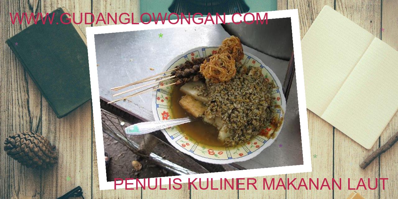 Penulis Kuliner Makanan Laut