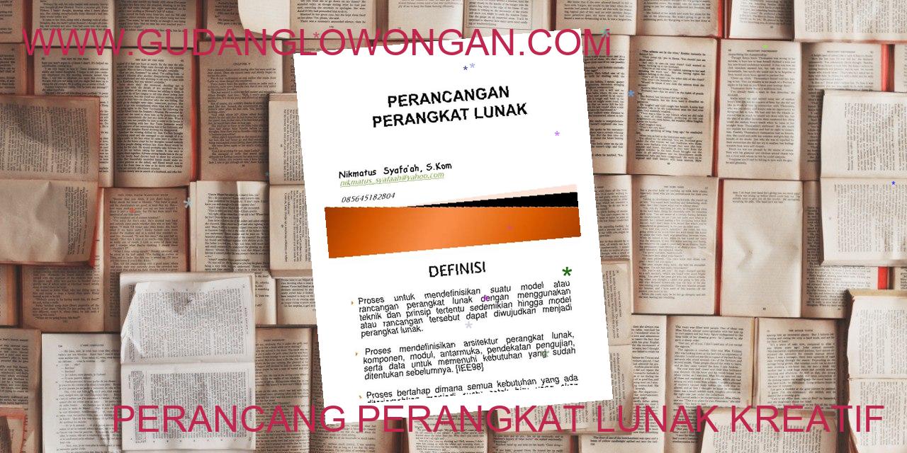 Perancang Perangkat Lunak Kreatif